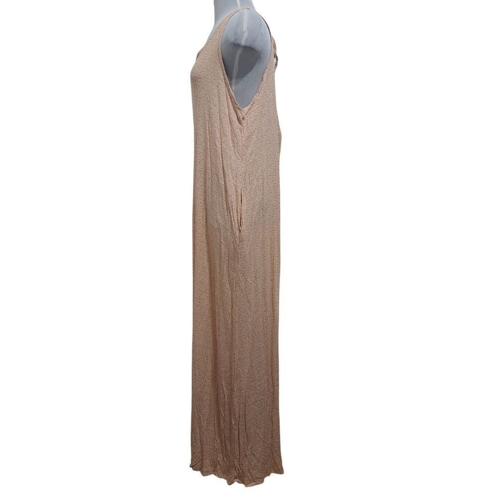 Veveret Boho Casual Chic Peach Pleasure Jumpsuit Large NWT - Picture 3 of 13